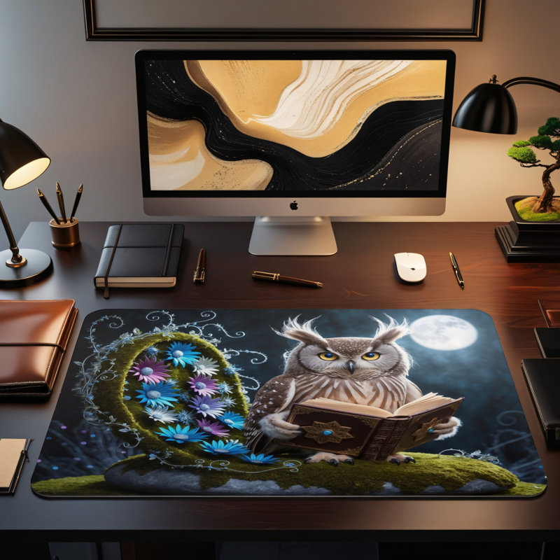 Polyester Desk Pad, 23.6x13.8