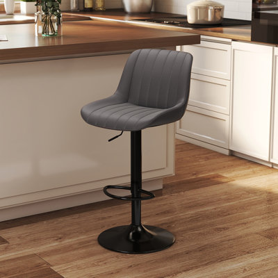 Tabouret de bar pivotant à hauteur réglable Moniq