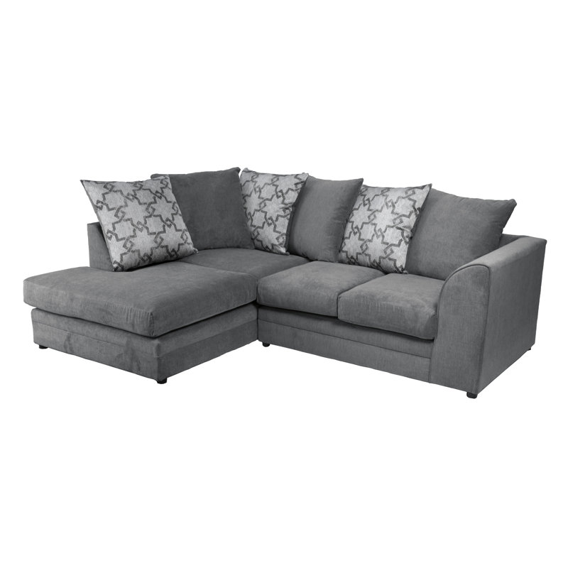Arabella 2 - Piece Living Room Set, Grey, Left Hand