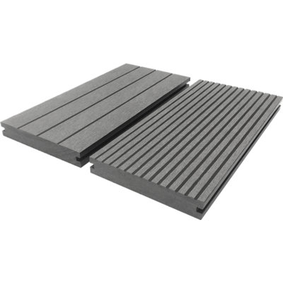 71.8'' L x 5.43'' W Composite Plank in Gray