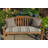 Casual Cushion Solid Sunbrella® Fabric 1-Piece Indoor/Outdoor Square Throw Pillow, 20"W x 20"L, Canvas Nougget-62576815-76892016