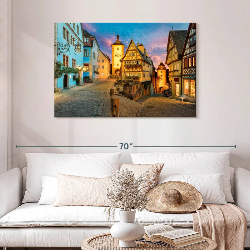 Lilie Rothenburg-sur-la-Tauber, H 30 po x l 45 po