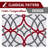 Blackout Curtains Printed Design 2 Panels Set Thermal Insulated Curtains for Bedroom Living Room Geometric Modern Grommet Window Drapes-476884643-476884647