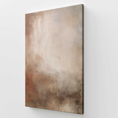 Russet Mists Unfolding Russet Mists Unfolding v1 Print on Canvas in Polished Chrome Frame