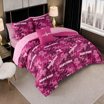 Baby Phat Tossed Logo Reversible Comforter Bed in a Bag