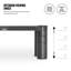 Plastic Monitor Stand