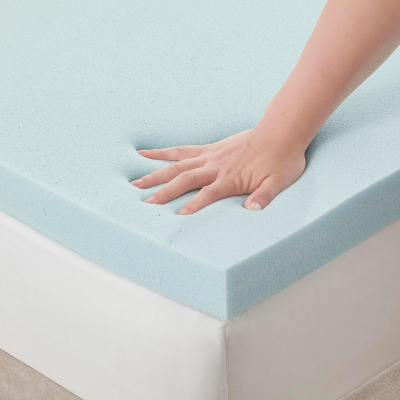 Monette 2'' Memory Foam Mattress Topper, Full / Double