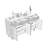 High-end Home Shoe Cabinet 14 Pair Shoe Storage Cabinet-100628775