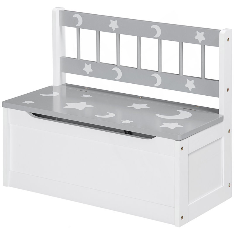 Banc de rangement pour tout-petits Qabo