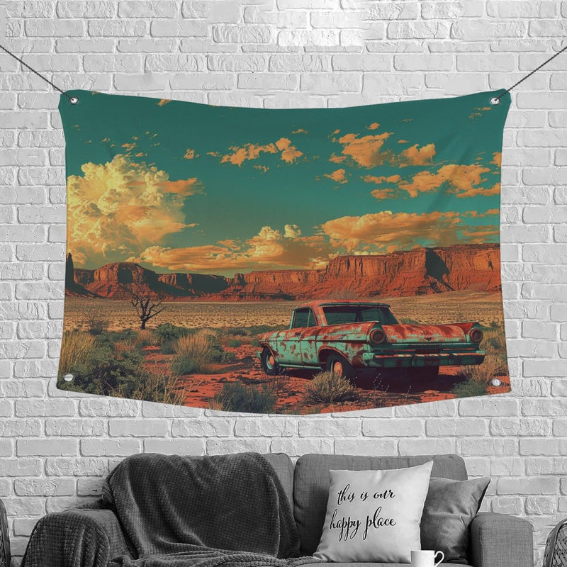 Machine Tapestry, 88" H x 104" W