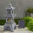 Arha Weather Resistant Floor Fountain with Light