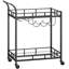 Aarnav Metal Bar Cart-1865292101