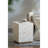 14X14x18" Square Capiz Stool