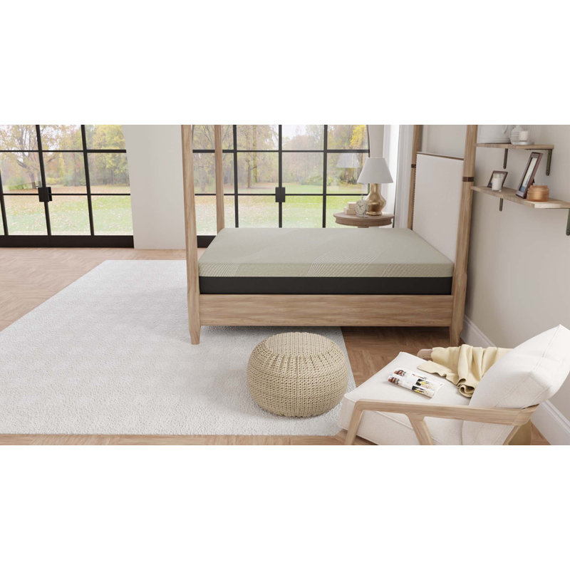 Matelas en mousse viscoélastique gélifiée Omne Sleep, Lit simple