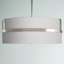 Luminaire suspendu tambour simple à 4 lumières en nickel brossé Gilbreath-1546050572