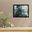 «Black and Gray and Blue III» par Fresno Wood, reproduction d'art encadrée-1670232035-1670232060