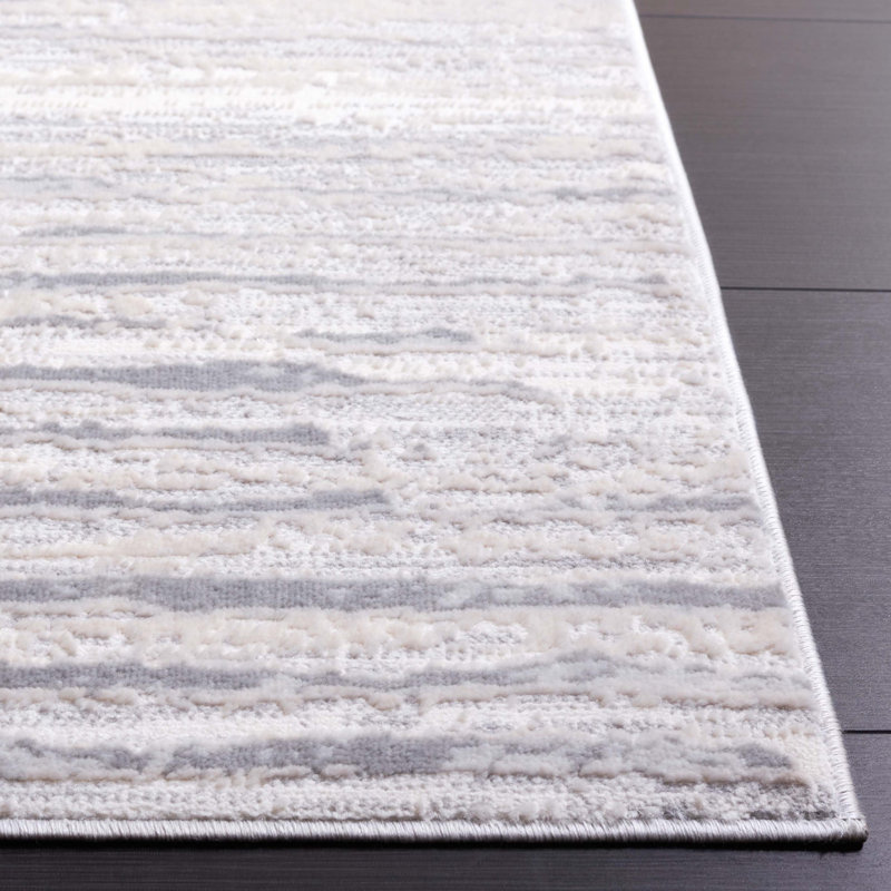 Lagoon Performance Striped Rug, Rectangle 5'3" x 7'6"