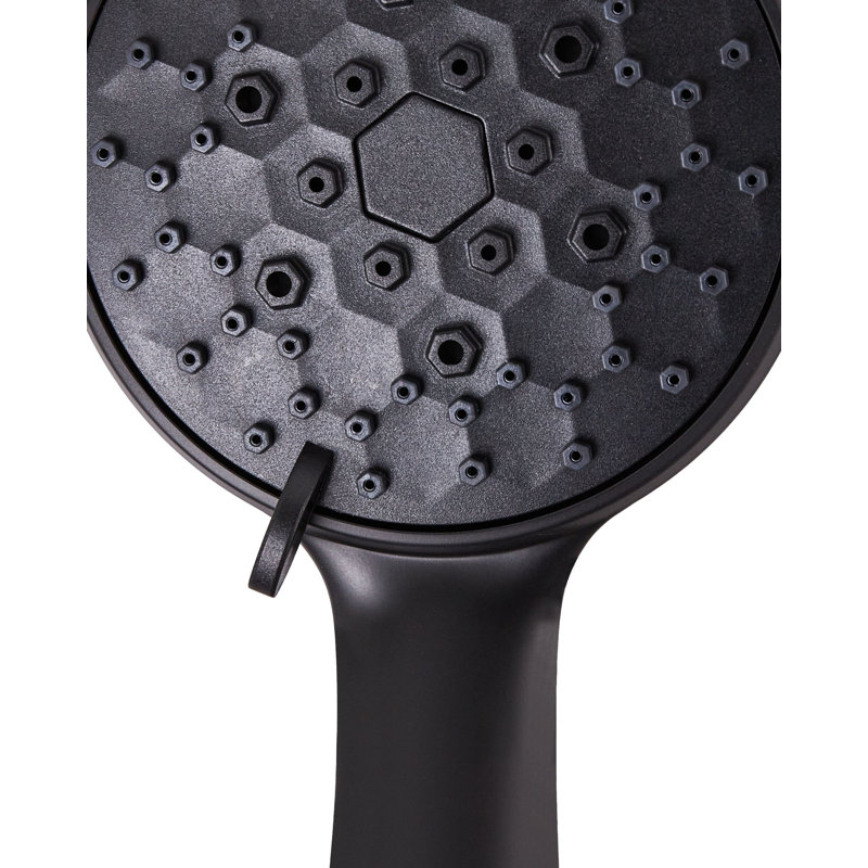 Shower Head and Hose Kit MACAY, Matte Black