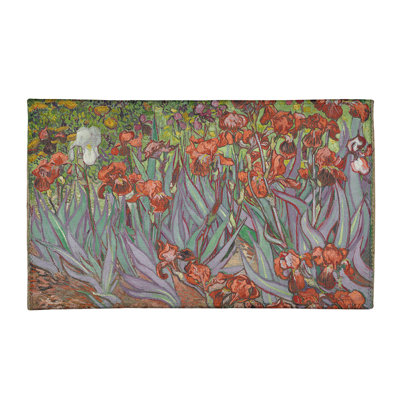 Chenille Floral Indoor Rug