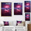 «Ocean Sunset Wandering Pink Bliss Infinity», reproduction-1184247621-1184247619