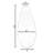 Qailah Solid Wood Floor Vase-63118423