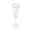 Verres à flûte martelés Kaliesha