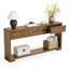 Console 70,8 po de long avec tiroirs et tablette ouverte pour le vestibule ou le couloir