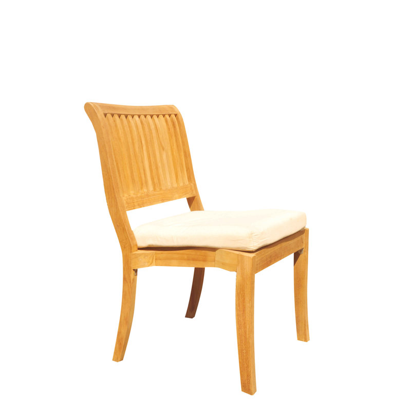 Masten 10 - Person Teak Wood Patio Dining Set with Oval Table, 31" H x 42" W x 117" L, 12