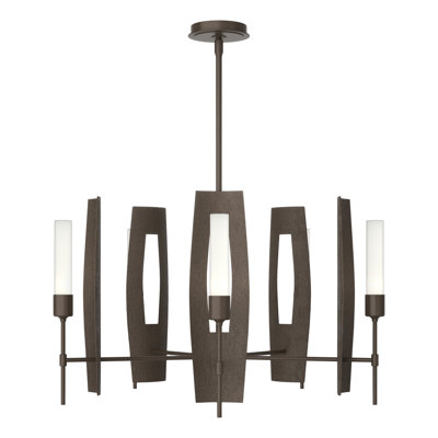 Passage 5 - Light Wagon Wheel Chandelier