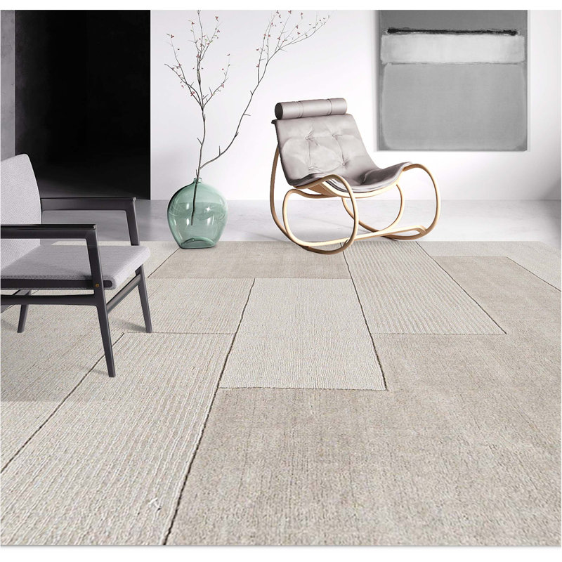 Area Rug in Gray