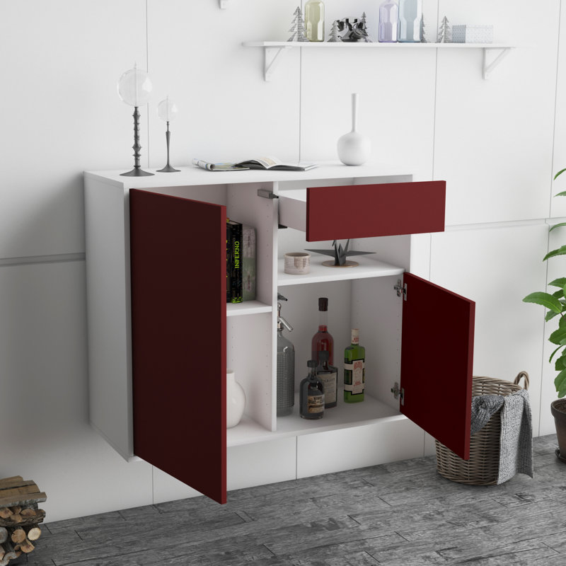 Scotti 92cm Sideboard, Purple