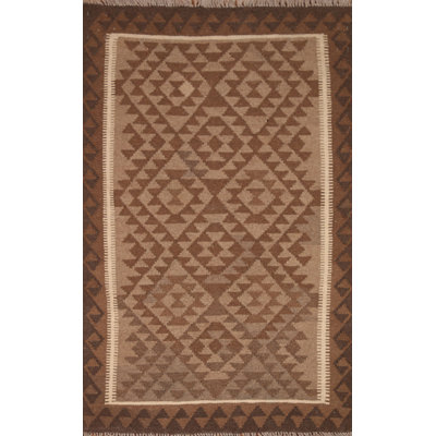 Geometric Kilim Oriental Area Rug 3x5