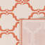 Tapis à motif géométrique intérieur/extérieur beige/rouge Herefordshire-2026733143