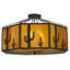 Hillier 8 - Light Semi Flush Mount