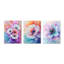 «Purple Dancing Symphony of Anemone - Poppies», art mural encadré 3 pièces-129075993-129075996
