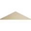 Peaked Cap Signature Urethane Pediment, Primed Tan-102751894-113056711-113334547