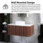 36" Bathroom Wall-Mounted Vanity With Sink-1062012457