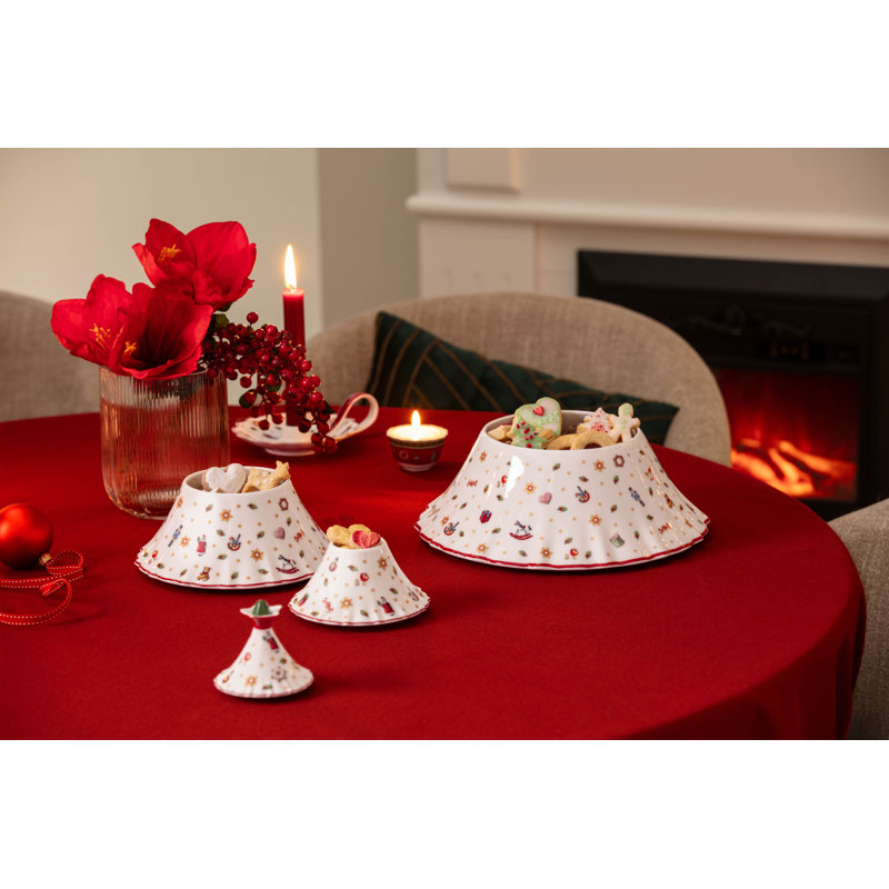 Boîte à biscuits Villeroy & Boch Toy's Delight de Noël, en forme de sapin