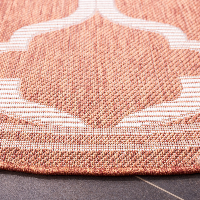 Tapis d'intérieur / extérieur lavable à la machine Bermuda Performance, Rond 6 pi 6 po