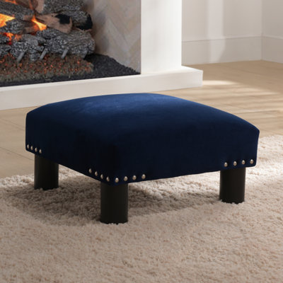 Winston Velvet Ottoman