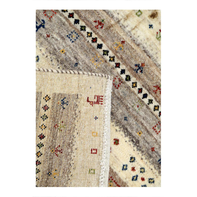 Fine Hand knotted Persain Gabbeh 2'X 2'5"