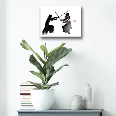 'Kendo' by Pechane, Acrylic Glass Wall Art,