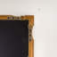 Miroir mural rétro en bois sculpté rond avec cadre colonne décorative rétro