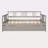 Daybed Wood Bed With Twin Size Trundle-1106279964-1106279962