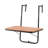 Balcony Hanging Table 25 x 24 in Outdoor Patio Railing Bar Table Adjusable