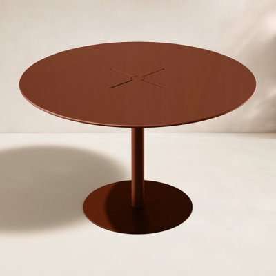 X 48'' Aluminum Outdoor Dining Table