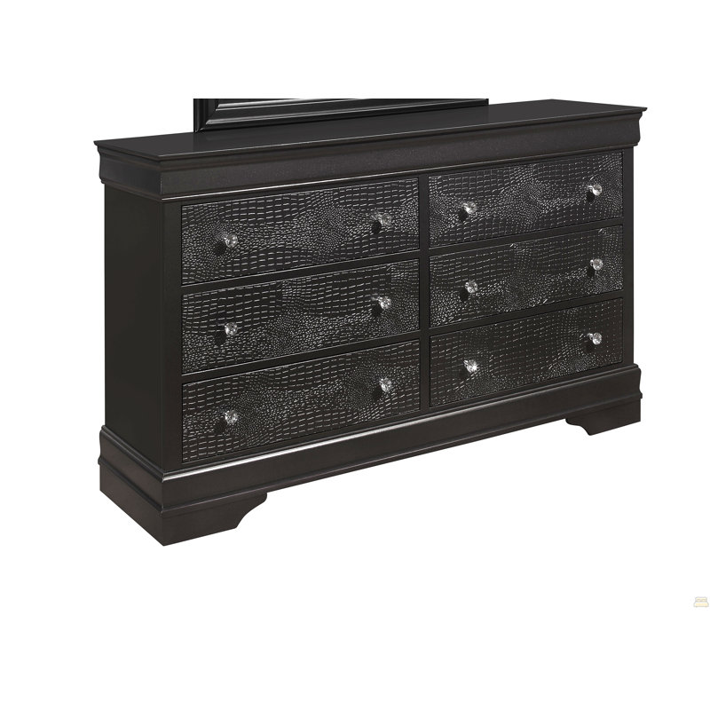 Commode, Gris métallisé