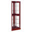 Armoire de coin avec lumières-314282376