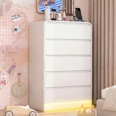 MDF 5 - Drawer Rectangle Accent Chest