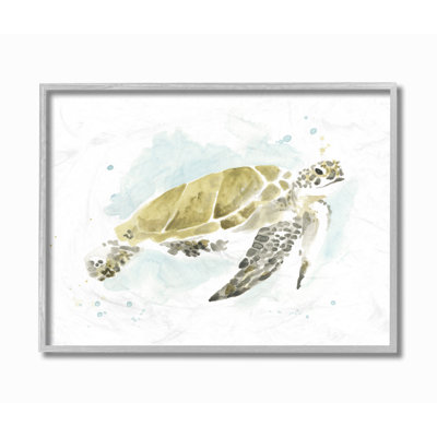 «Sea Turtle Ocean Beach Animal», reproduction d'art